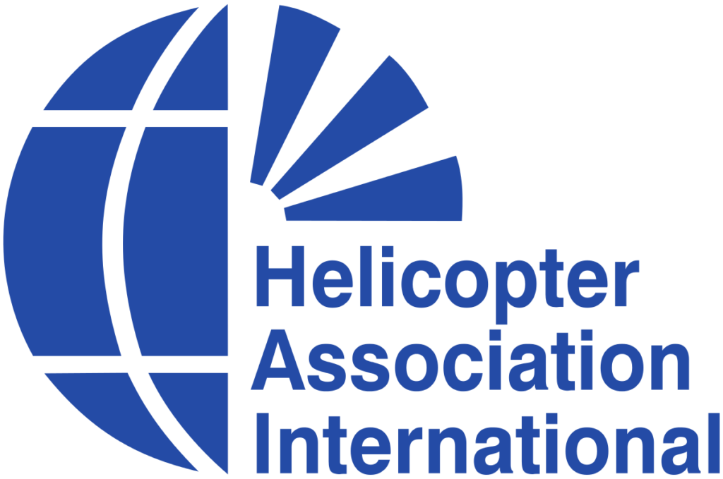 Helicopter Association International Logo - SFE Industry Partners - Helicopter Association International Logo